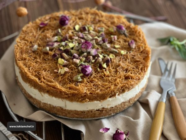 طرز تهیه چیز کیک شعریه