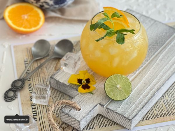 طرز تهیه موهیتو پرتقال