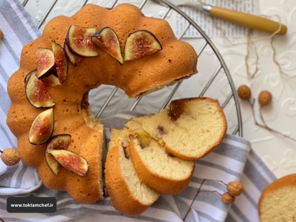 طرز تهیه کیک انجیر